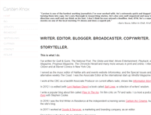 Tablet Screenshot of carstenknox.com